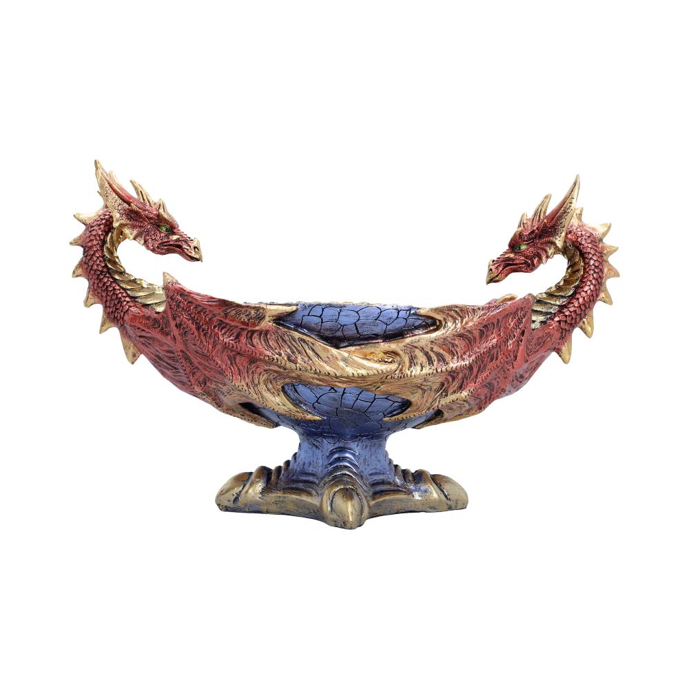 Scaled Red Dragon Bowl 18.7cm