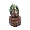 Green Dragon Shield on Shield Box 13.4cm