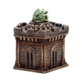 Green Dragon on Castle Crypt Box 12.5cm