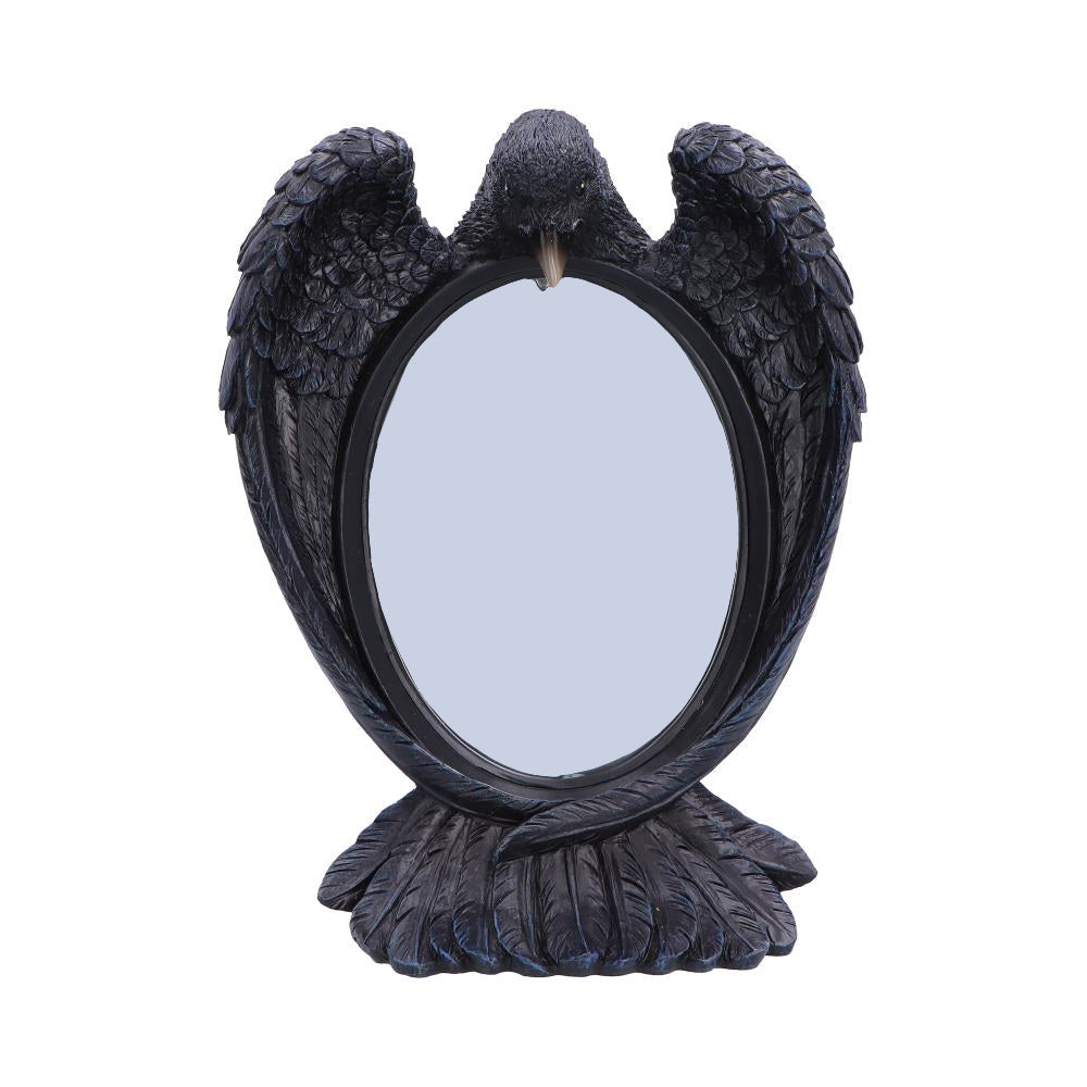 Raven Standing/Wall Hanging Mirror 30.2cm