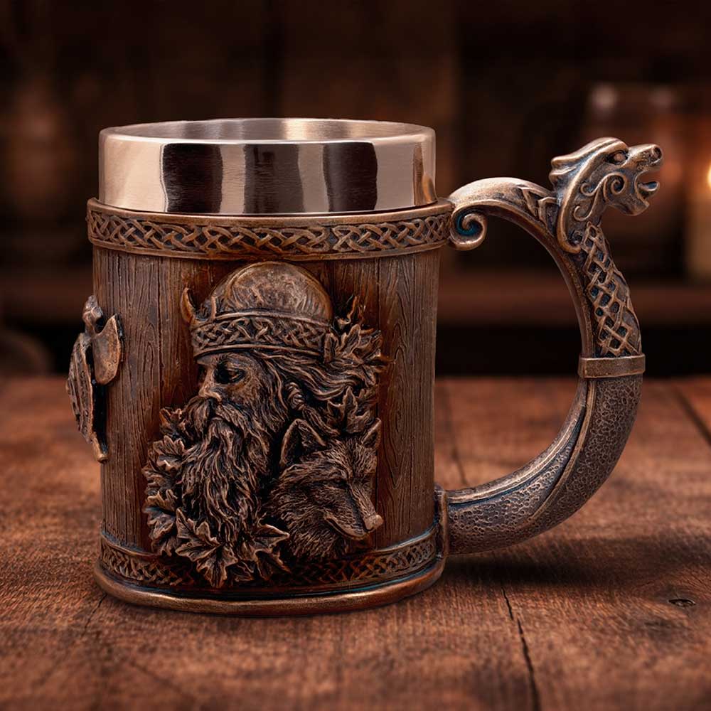 Viking Ship Tankard 11.7cm