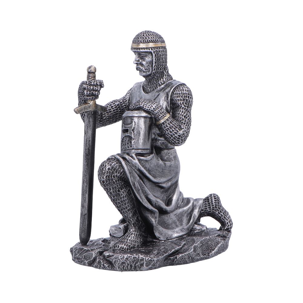 Medieval Soldier Pledge Figurine 15.1cm