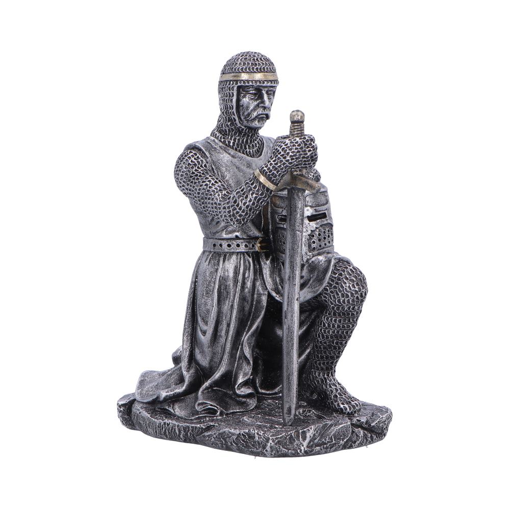 Medieval Soldier Pledge Figurine 15.1cm