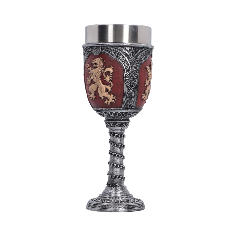 Heraldic Lion Medieval Goblet 19.9cm