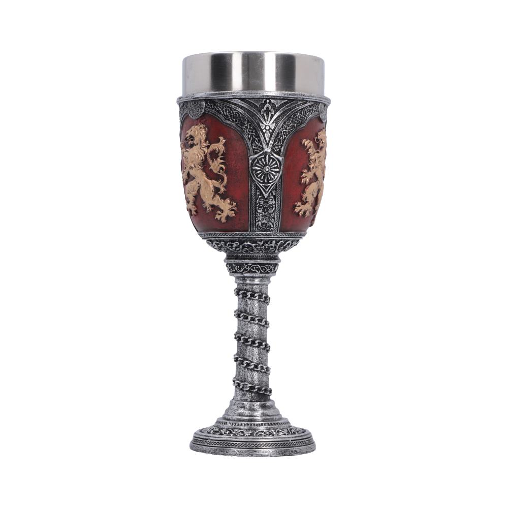 Heraldic Lion Medieval Goblet 19.9cm