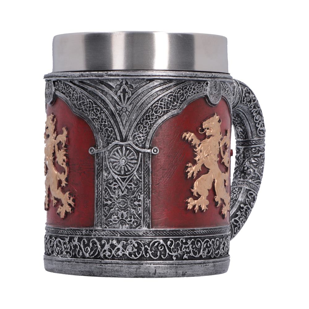 Heraldic Lion Medieval Tankard 11.7cm