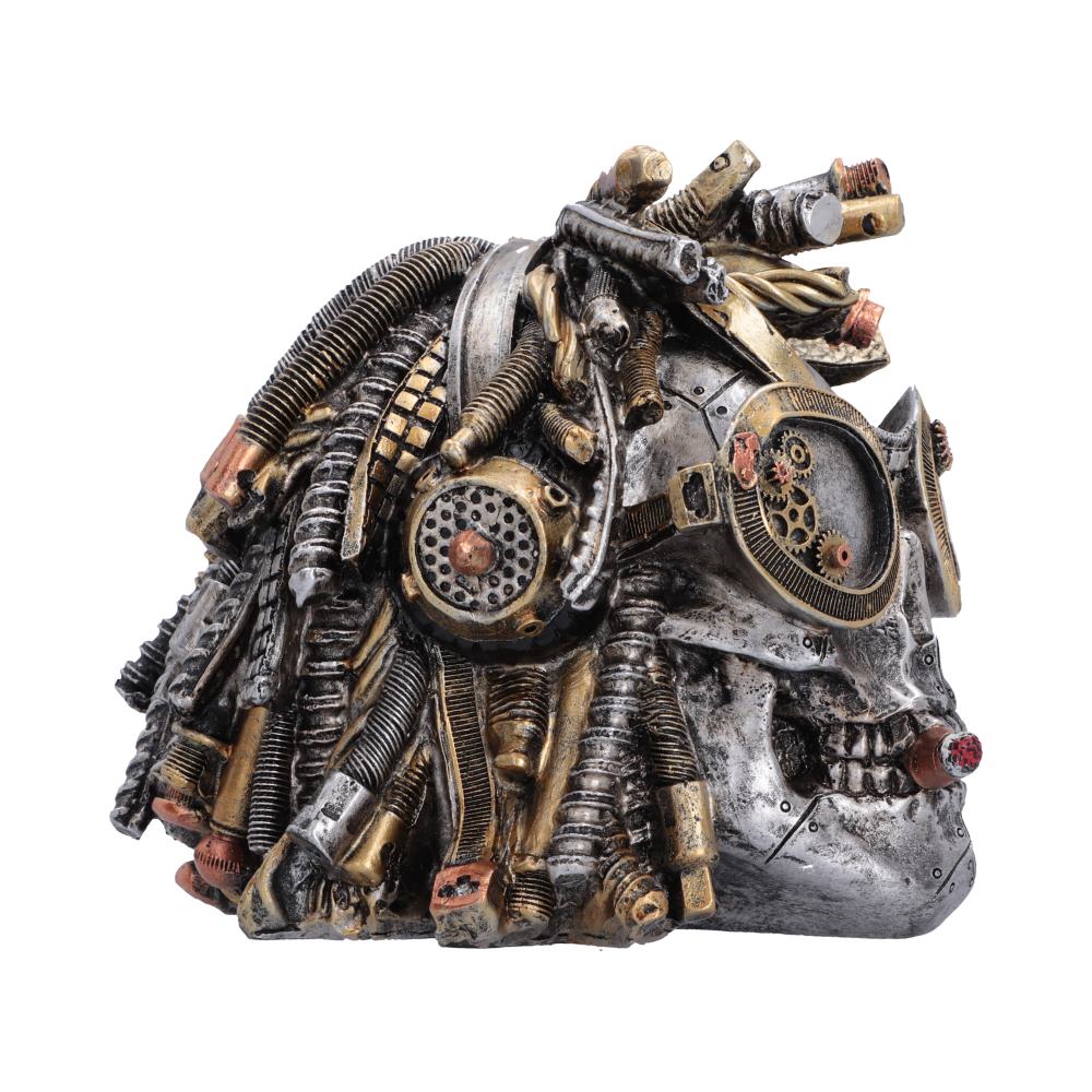 Deadlocked Steampunk Skull 14.4cm