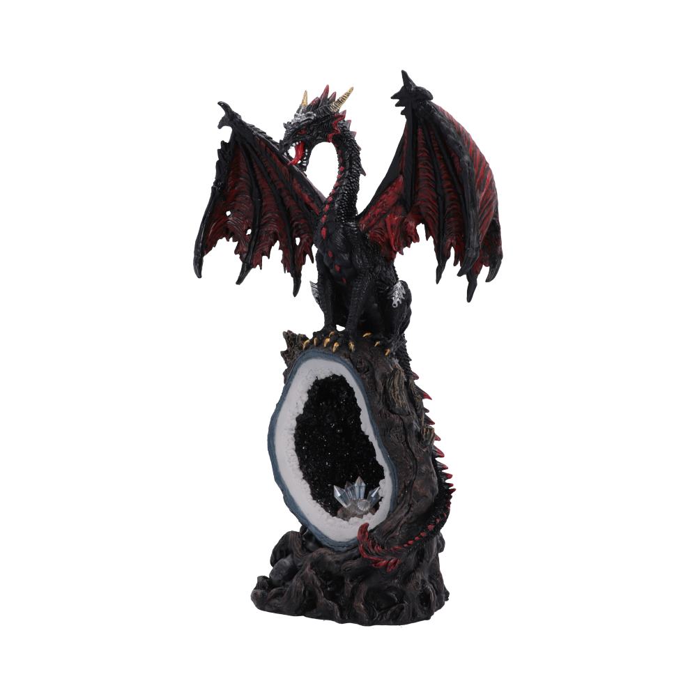 Shadow Crystal Guardian Light Up Dragon Figurine 33.2cm