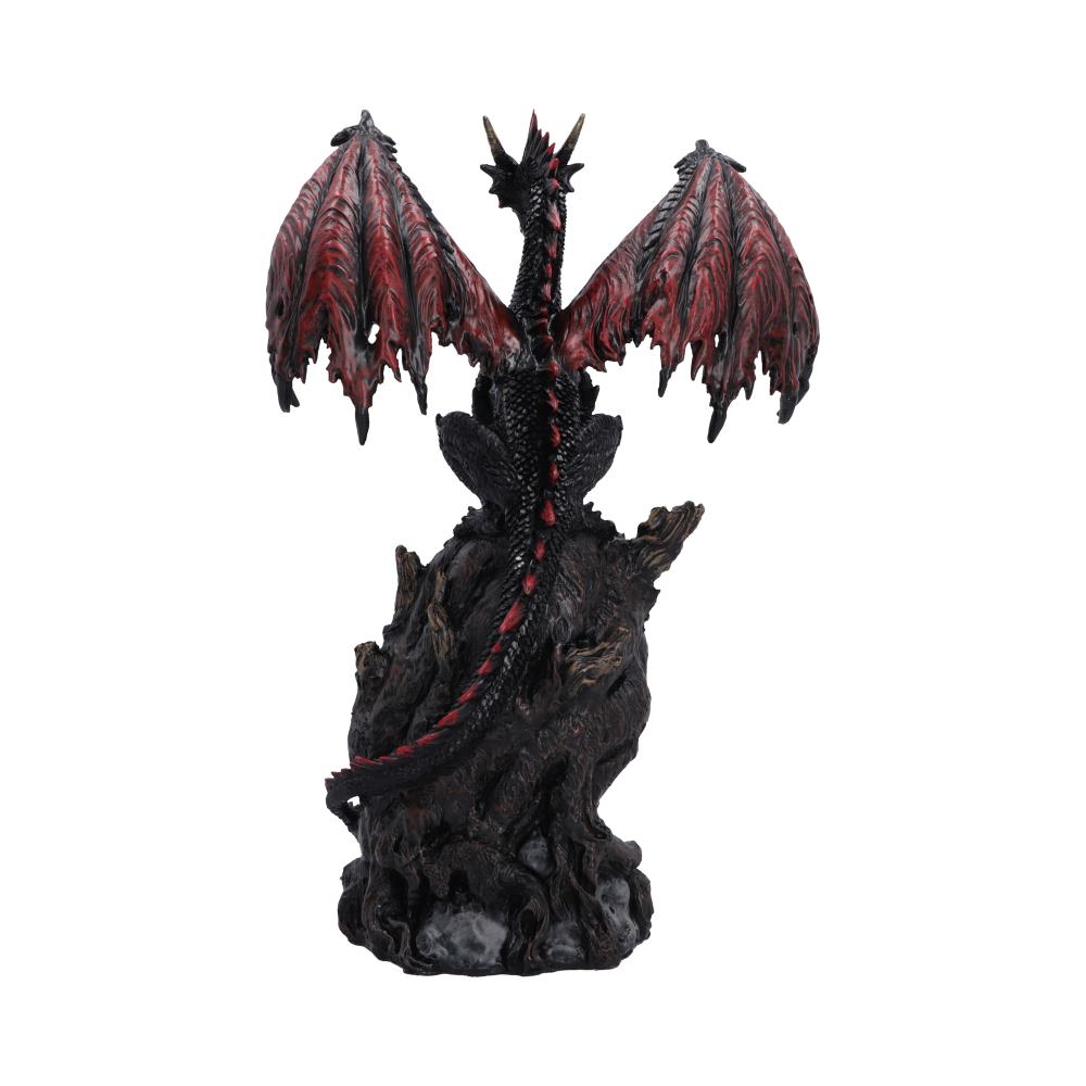 Shadow Crystal Guardian Light Up Dragon Figurine 33.2cm