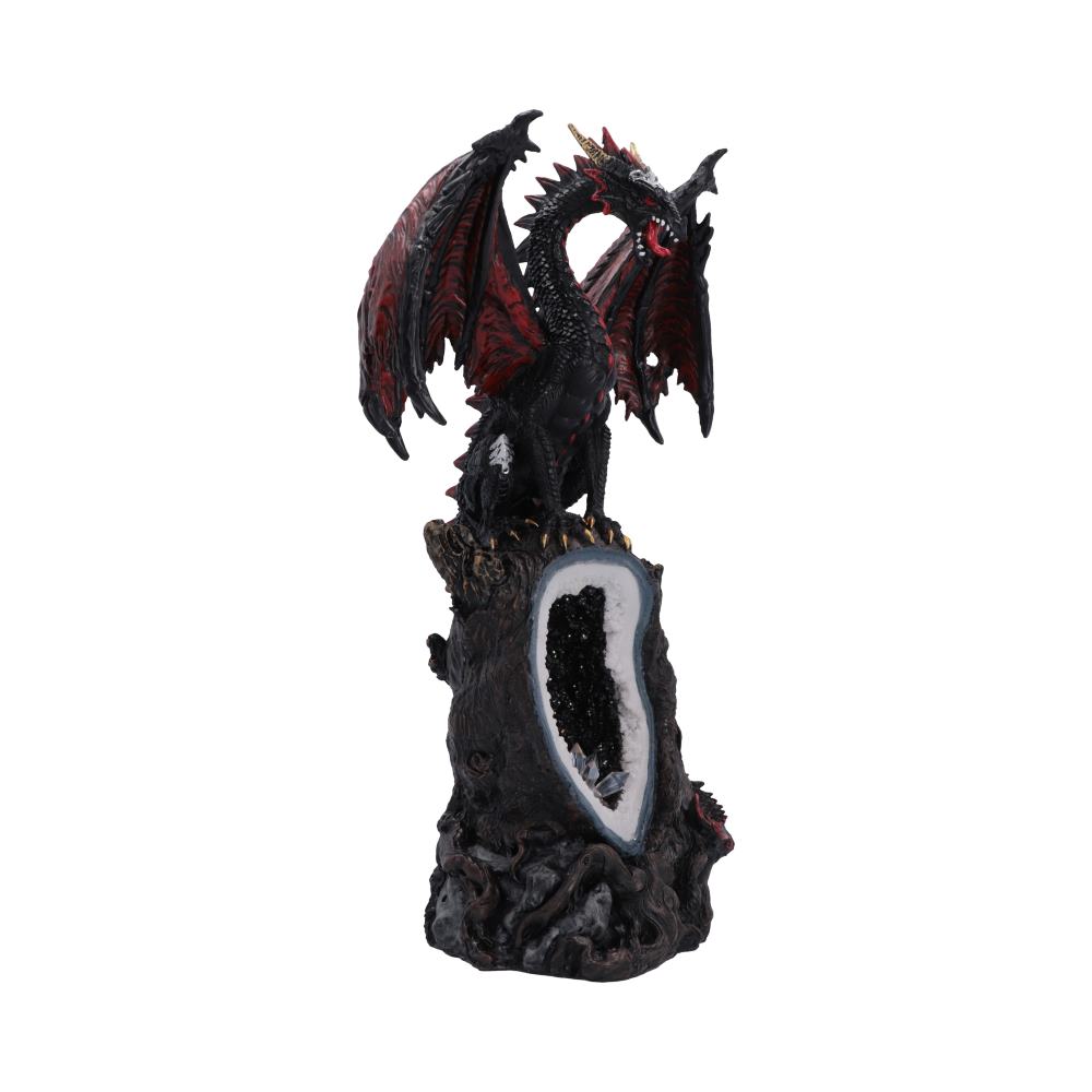 Shadow Crystal Guardian Light Up Dragon Figurine 33.2cm