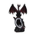 Shadow Crystal Guardian Light Up Dragon Figurine 33.2cm