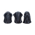 Three Wise Ghoul Figurines 7.5cm