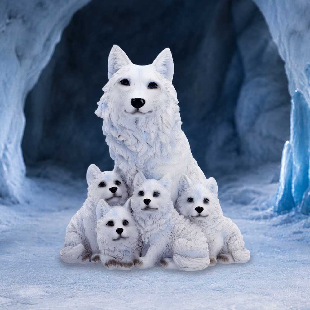 Wolf Family Figurine 16.7cm