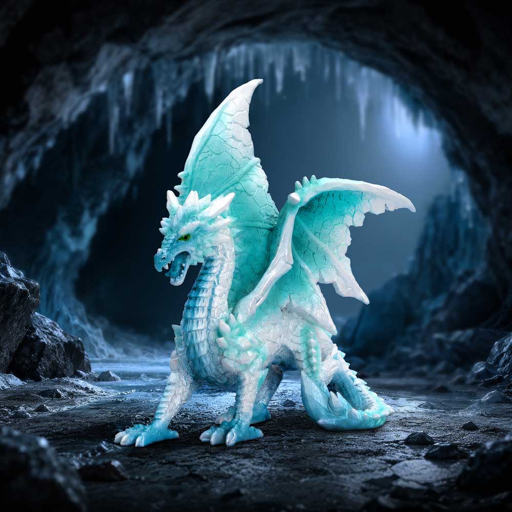 Ice Dragon Figurine 21.1cm