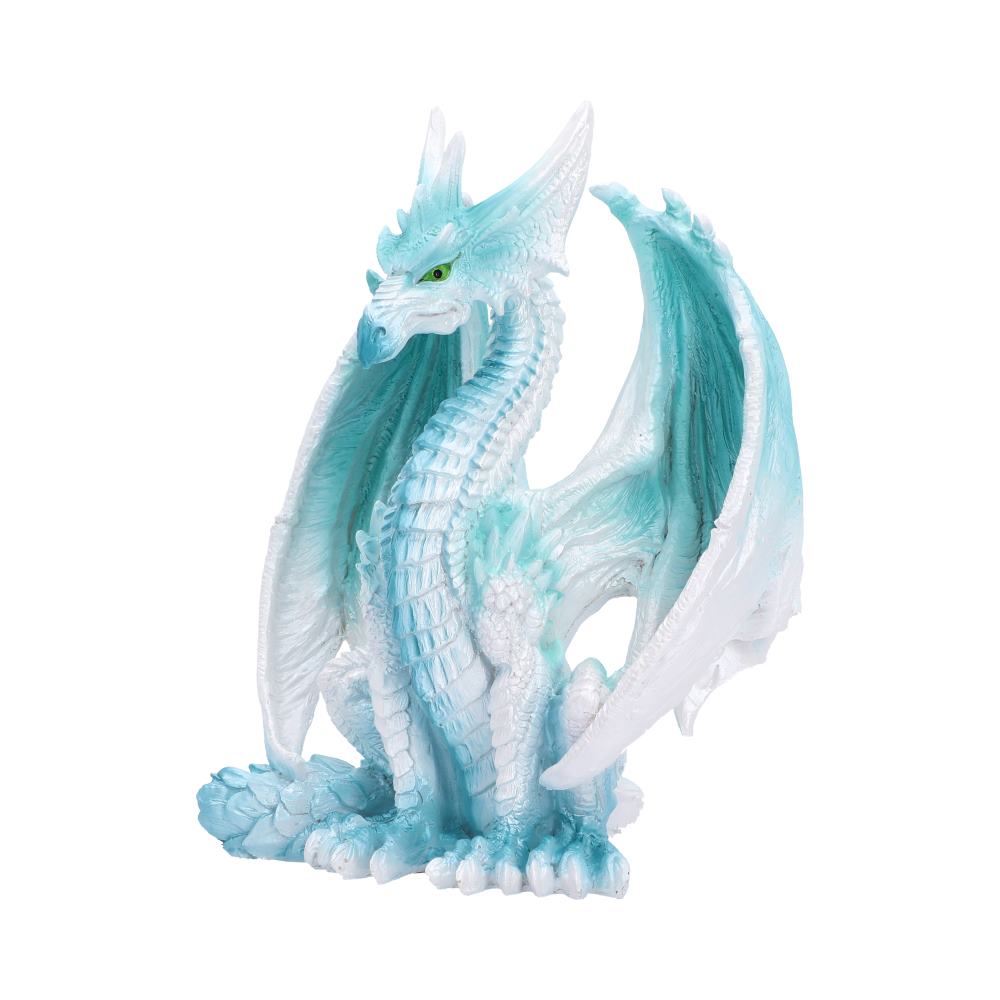 Sitting Ice Dragon Figurine 17.7cm