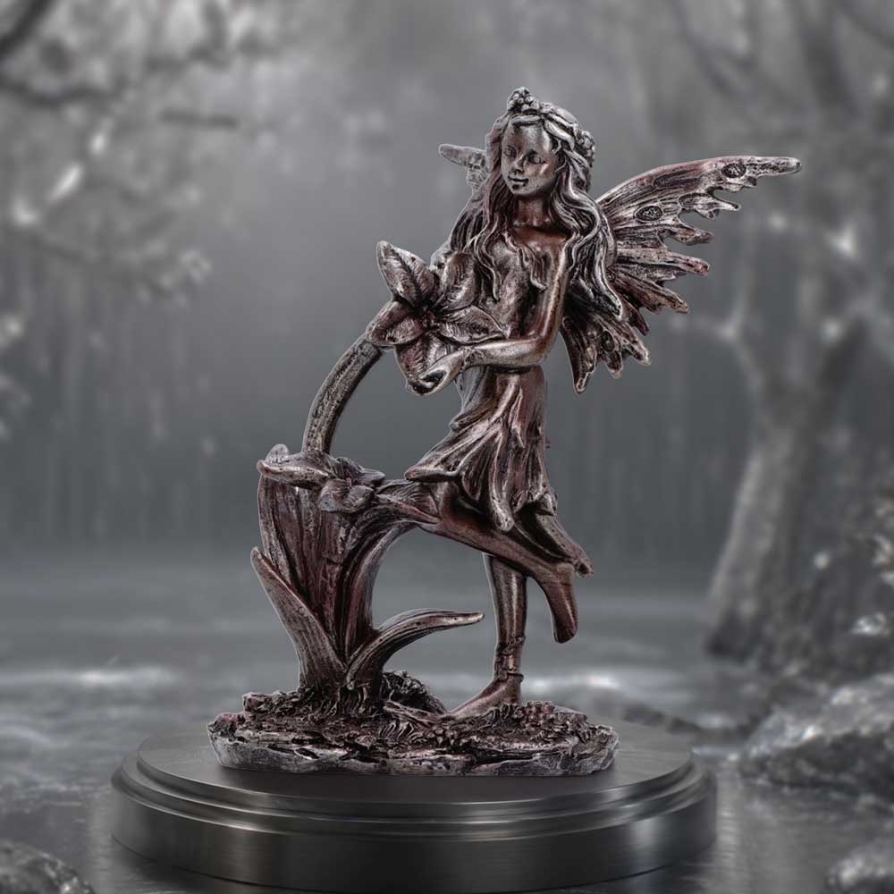 Fairy with Flower Figurine 15cm
