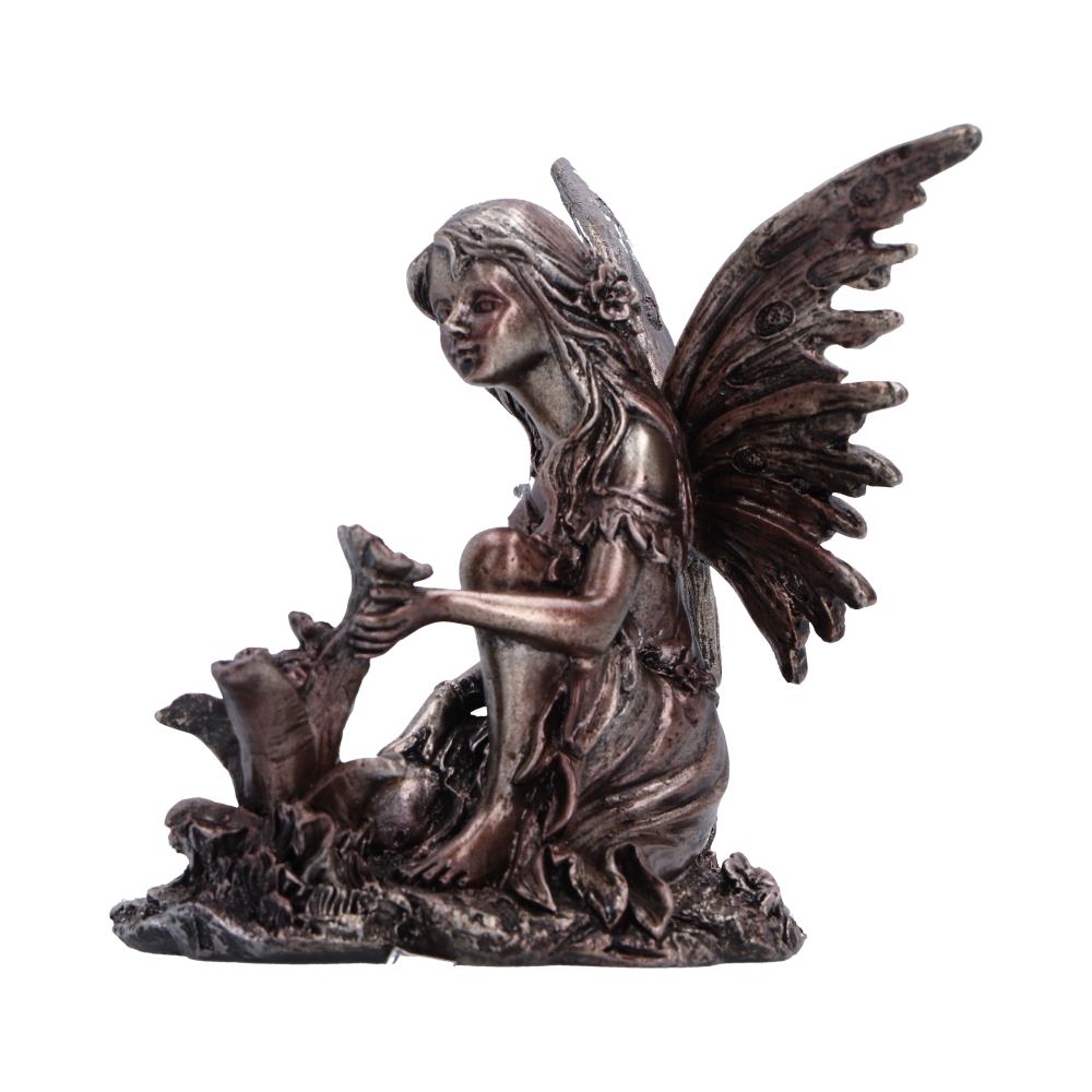 Fairy Sitting With Flower Figurine 9.8cm