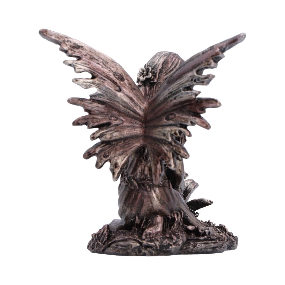 Fairy Sitting With Flower Figurine 9.8cm