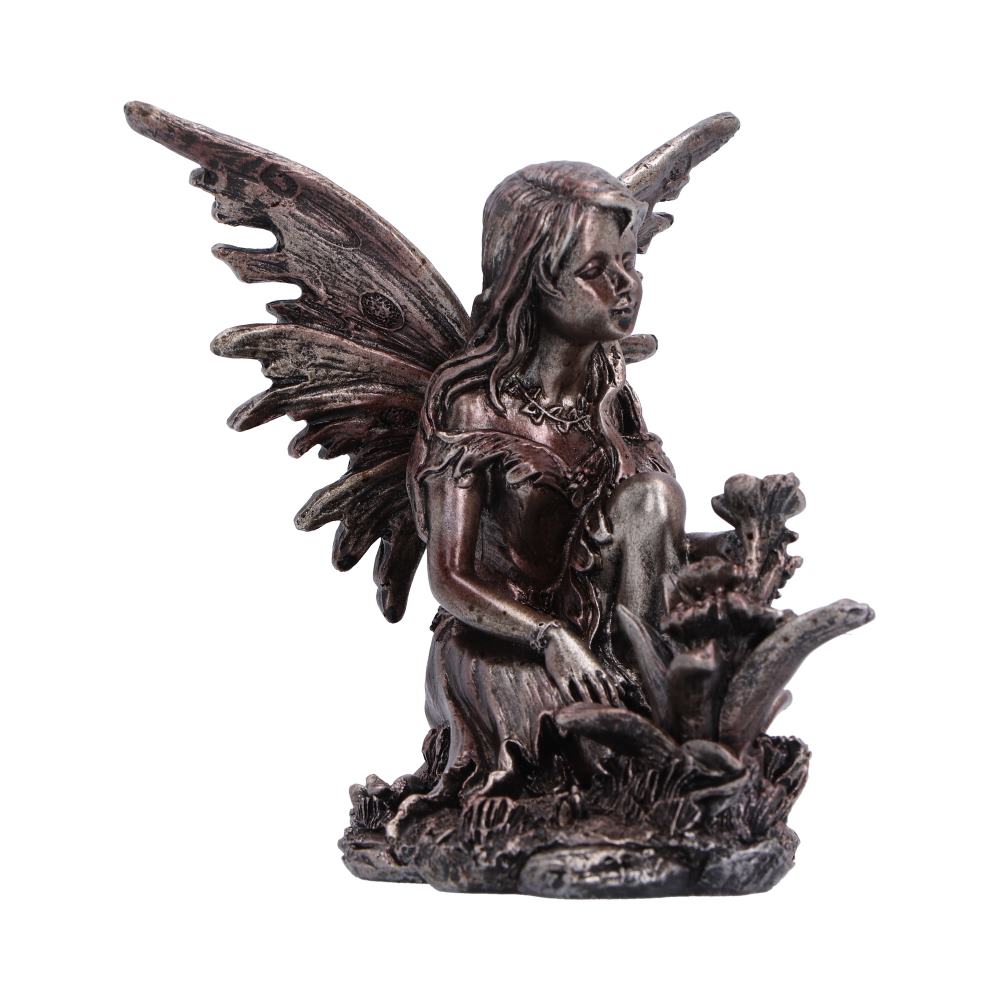 Fairy Sitting With Flower Figurine 9.8cm