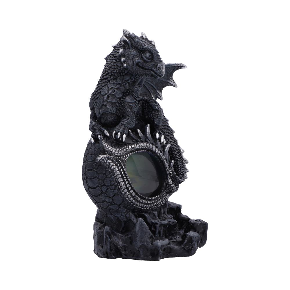 Black Dragon Eye Figurine 15.3cm
